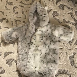 Snow leaped Luxe faux fur RH baby bunting